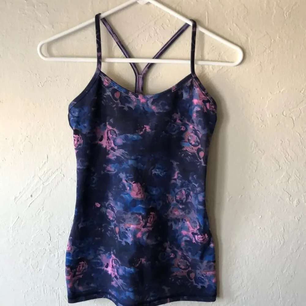 Lululemon Power Y Tank Top with Built-in Bra Size 4